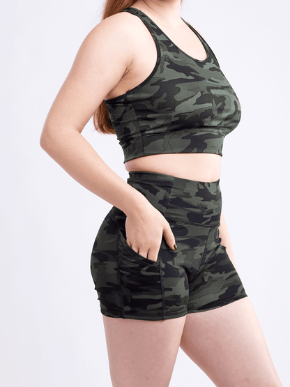 Lightweight Racerback Training Crop Tank Top for Women - Premium Tops from Doba - Just $29.75! Shop now at Handbags Specialist Headquarter