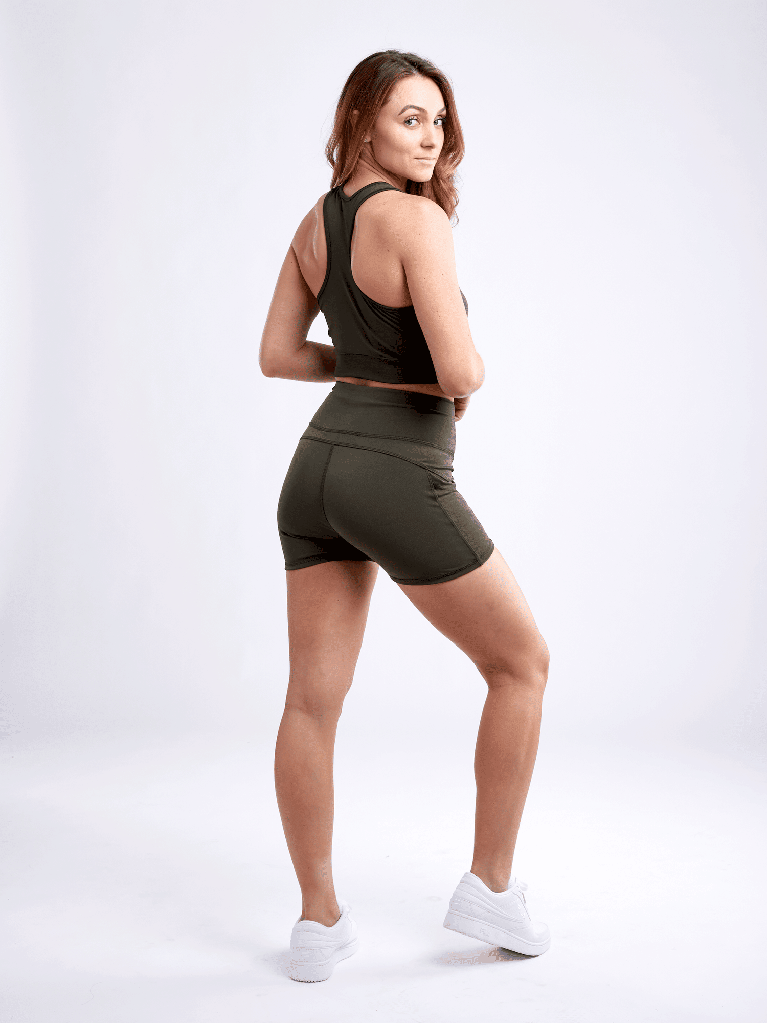 Lightweight Racerback Training Crop Tank Top for Women - Premium Tops from Doba - Just $29.75! Shop now at Handbags Specialist Headquarter
