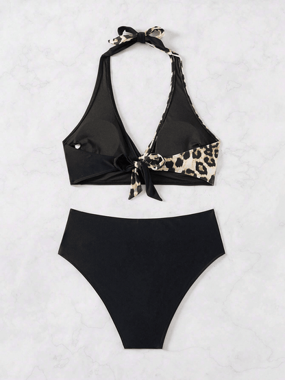 Women's two-piece multi color quick drying fashionable bikini swimsuit - Premium Swimsuit Set from Doba - Just $29.48! Shop now at Handbags Specialist Headquarter