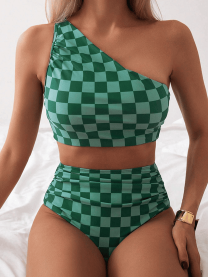 New fashionable and sexy bikini split beach swimsuit two-piece set - Premium Swimsuit Set from Doba - Just $29.28! Shop now at Handbags Specialist Headquarter