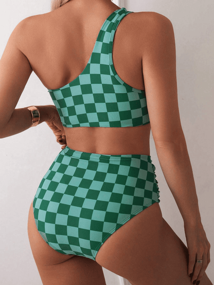New fashionable and sexy bikini split beach swimsuit two-piece set - Premium Swimsuit Set from Doba - Just $29.28! Shop now at Handbags Specialist Headquarter