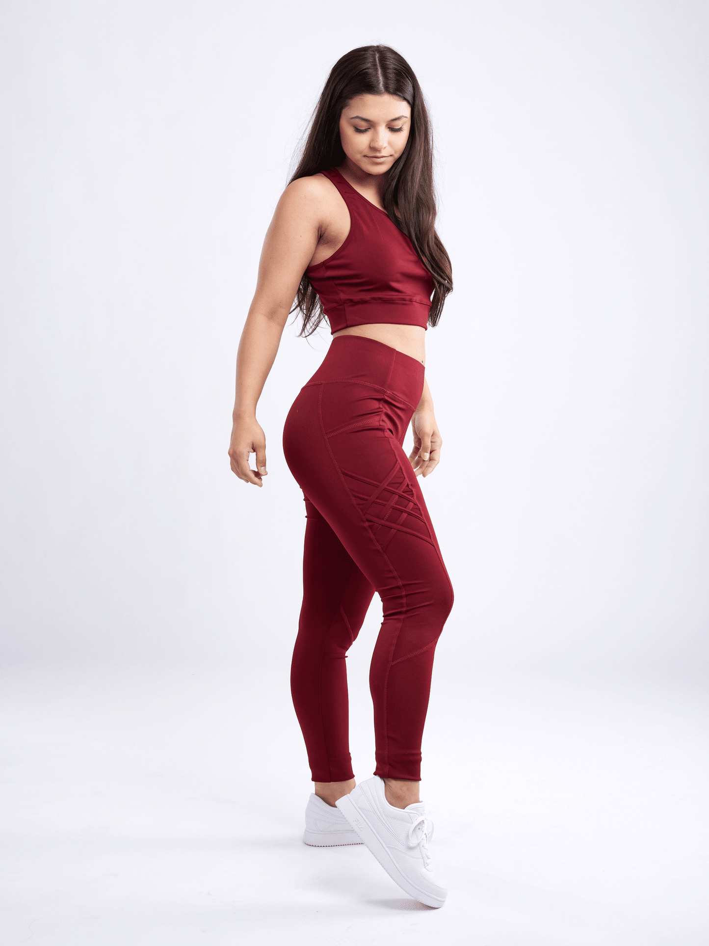 Lightweight Racerback Training Crop Tank Top for Women - Premium Tops from Doba - Just $29.75! Shop now at Handbags Specialist Headquarter