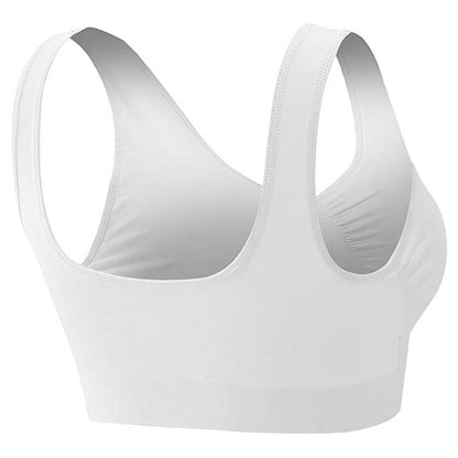 3 Pack Sport Bras For Women Seamless Wire free Bra Light Support Tank Tops For Fitness Workout Sports Yoga Sleep Wearing - Premium Tops from Doba - Just $32.50! Shop now at Handbags Specialist Headquarter
