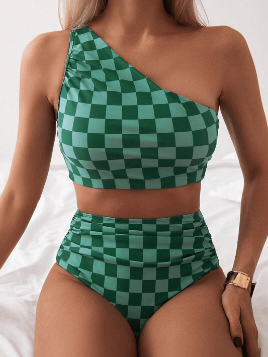 New fashionable and sexy bikini split beach swimsuit two-piece set - Premium Swimsuit Set from Doba - Just $29.28! Shop now at Handbags Specialist Headquarter