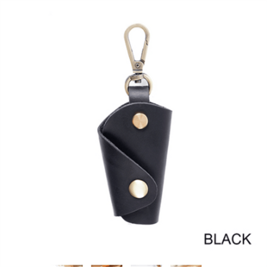 Top Layer Cowhide Small Household Men's Keychain - Premium Key chain from Doba - Just $24! Shop now at Handbags Specialist Headquarter