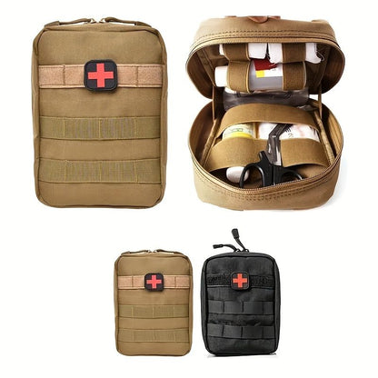 Outdoor Multifunctional MOLLE Attachment Medical Kit Climbing Climbing Survival KitOutdoor Gear Emergency Kits Trauma Bag For Camping Boat Hunting Hiking Home Car Earthquake And Adventures (BAG ONLY) - Premium Handbags from Doba - Just $23.20! Shop now at Handbags Specialist Headquarter