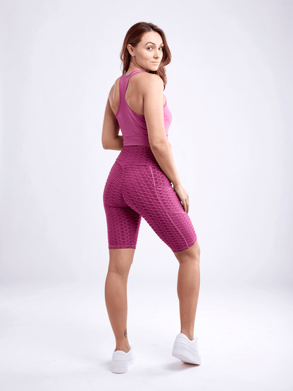 Lightweight Racerback Training Crop Tank Top for Women - Premium Tops from Doba - Just $29.75! Shop now at Handbags Specialist Headquarter