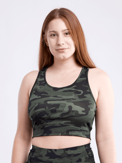 Lightweight Racerback Training Crop Tank Top for Women - Premium Tops from Doba - Just $29.75! Shop now at Handbags Specialist Headquarter