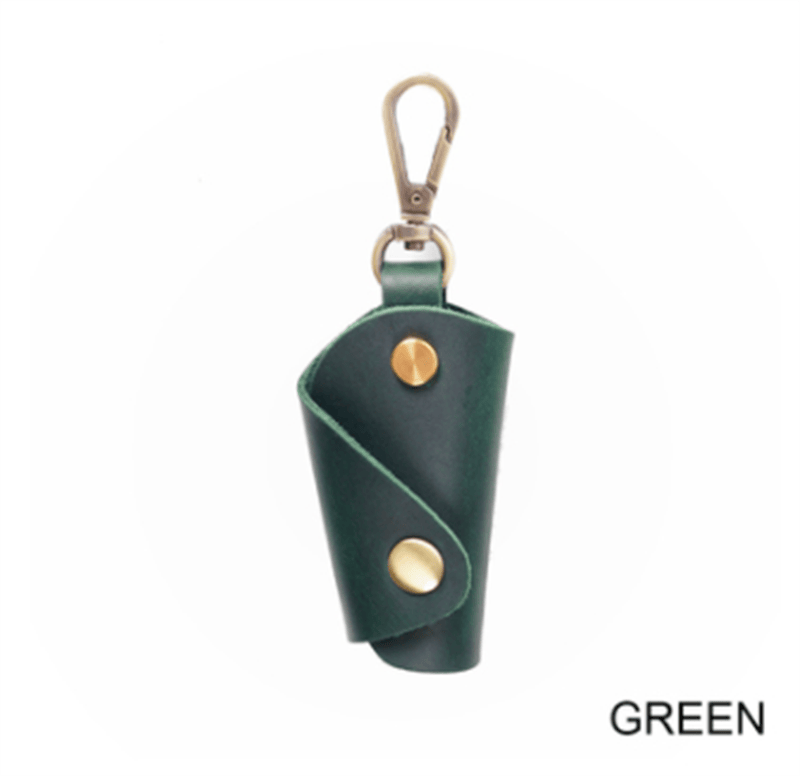 Top Layer Cowhide Small Household Men's Keychain - Premium Key chain from Doba - Just $24! Shop now at Handbags Specialist Headquarter