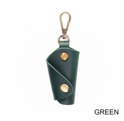 Top Layer Cowhide Small Household Men's Keychain - Premium Key chain from Doba - Just $24! Shop now at Handbags Specialist Headquarter
