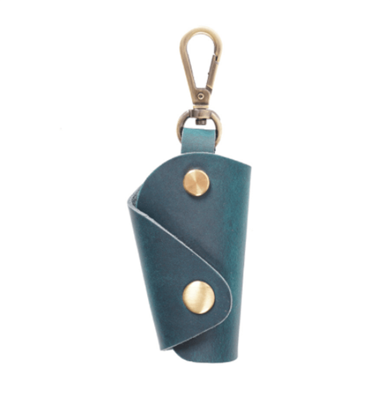 Top Layer Cowhide Small Household Men's Keychain - Premium Key chain from Doba - Just $24! Shop now at Handbags Specialist Headquarter