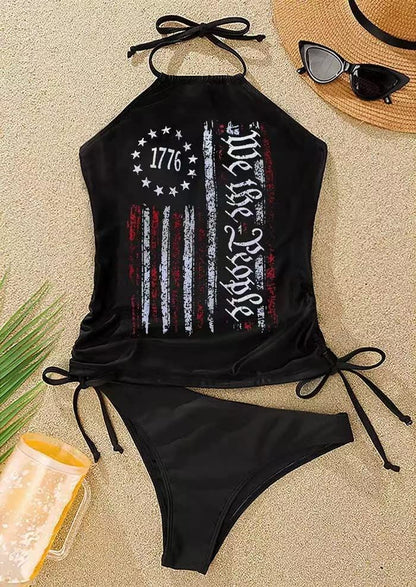 Women's two-piece tankini swimsuits cover the belly and show off their slimness - Premium Swimsuit Set from Doba - Just $32.13! Shop now at Handbags Specialist Headquarter