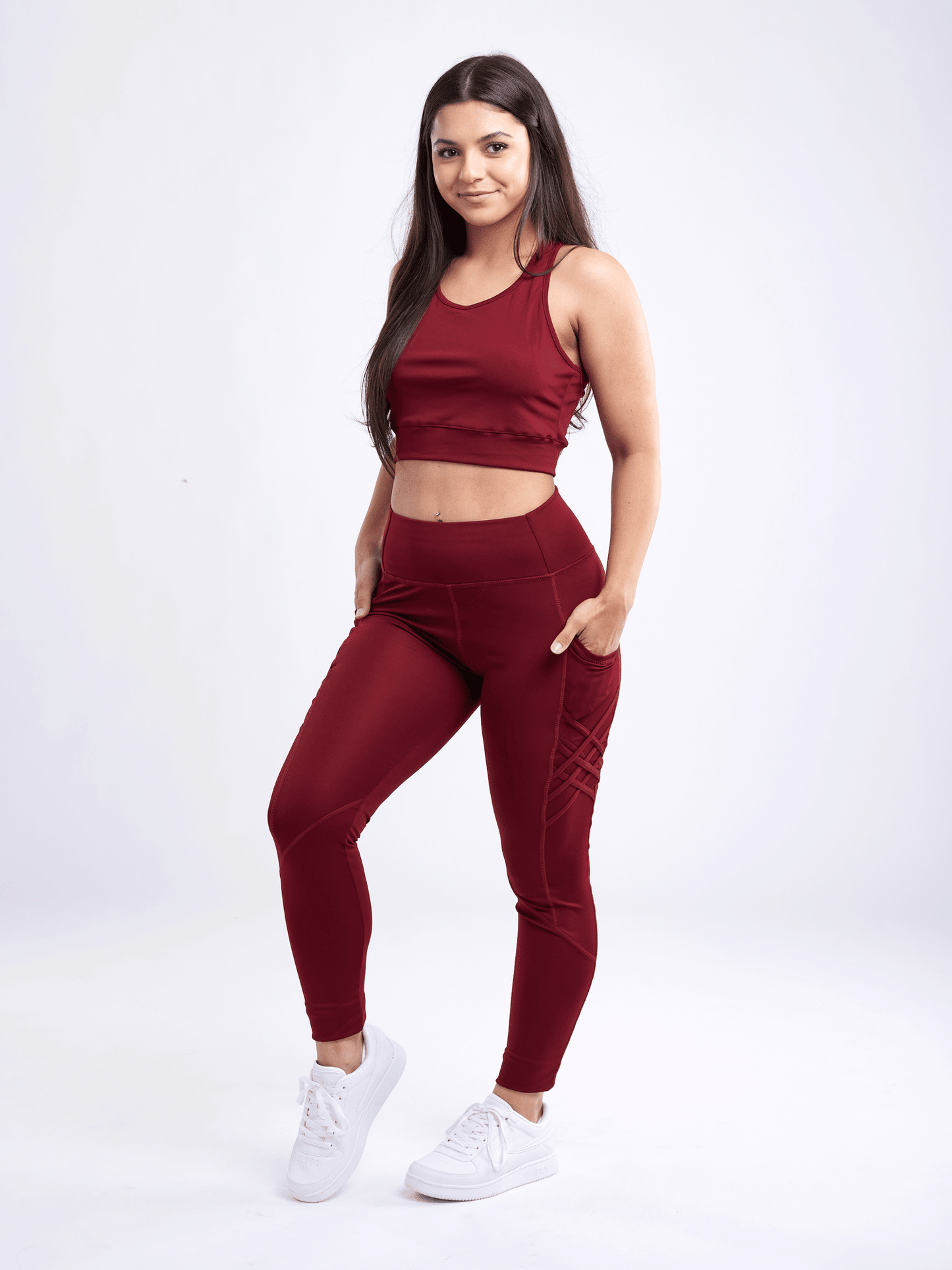 Lightweight Racerback Training Crop Tank Top for Women - Premium Tops from Doba - Just $29.75! Shop now at Handbags Specialist Headquarter