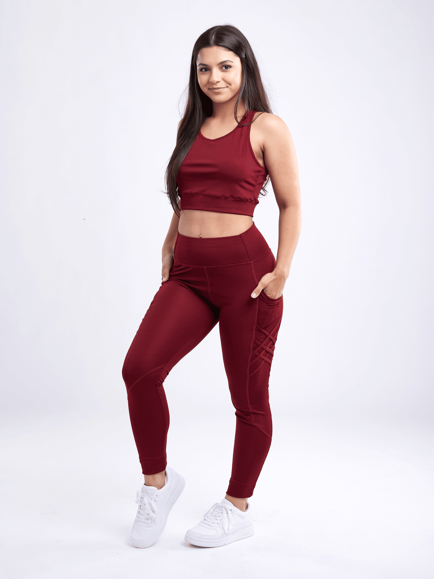 Lightweight Racerback Training Crop Tank Top for Women - Premium Tops from Doba - Just $29.75! Shop now at Handbags Specialist Headquarter
