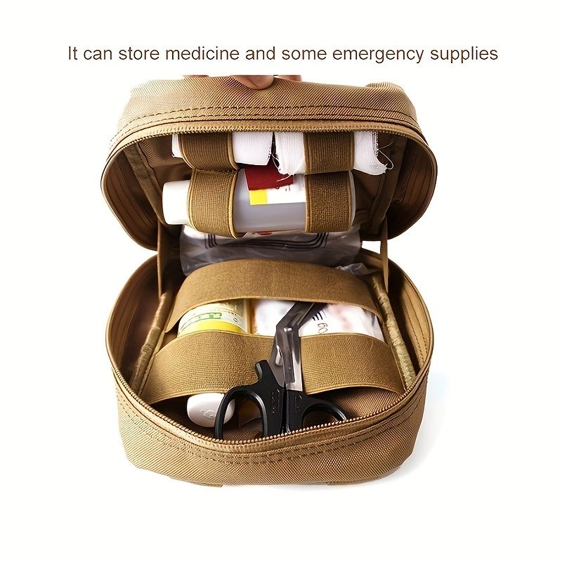 Outdoor Multifunctional MOLLE Attachment Medical Kit Climbing Climbing Survival KitOutdoor Gear Emergency Kits Trauma Bag For Camping Boat Hunting Hiking Home Car Earthquake And Adventures (BAG ONLY) - Premium Handbags from Doba - Just $23.20! Shop now at Handbags Specialist Headquarter