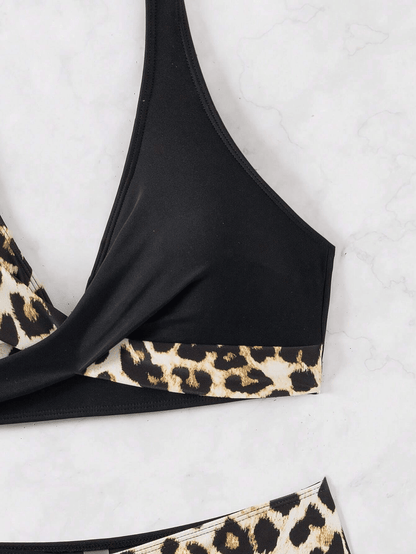 Women's two-piece multi color quick drying fashionable bikini swimsuit - Premium Swimsuit Set from Doba - Just $29.48! Shop now at Handbags Specialist Headquarter