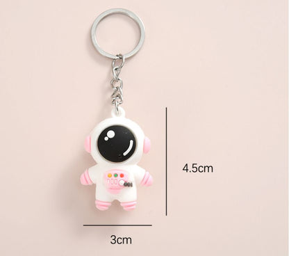 Cartoon Astronaut Keychain PVC Pendant - Premium Key chain from Doba - Just $14.60! Shop now at Handbags Specialist Headquarter