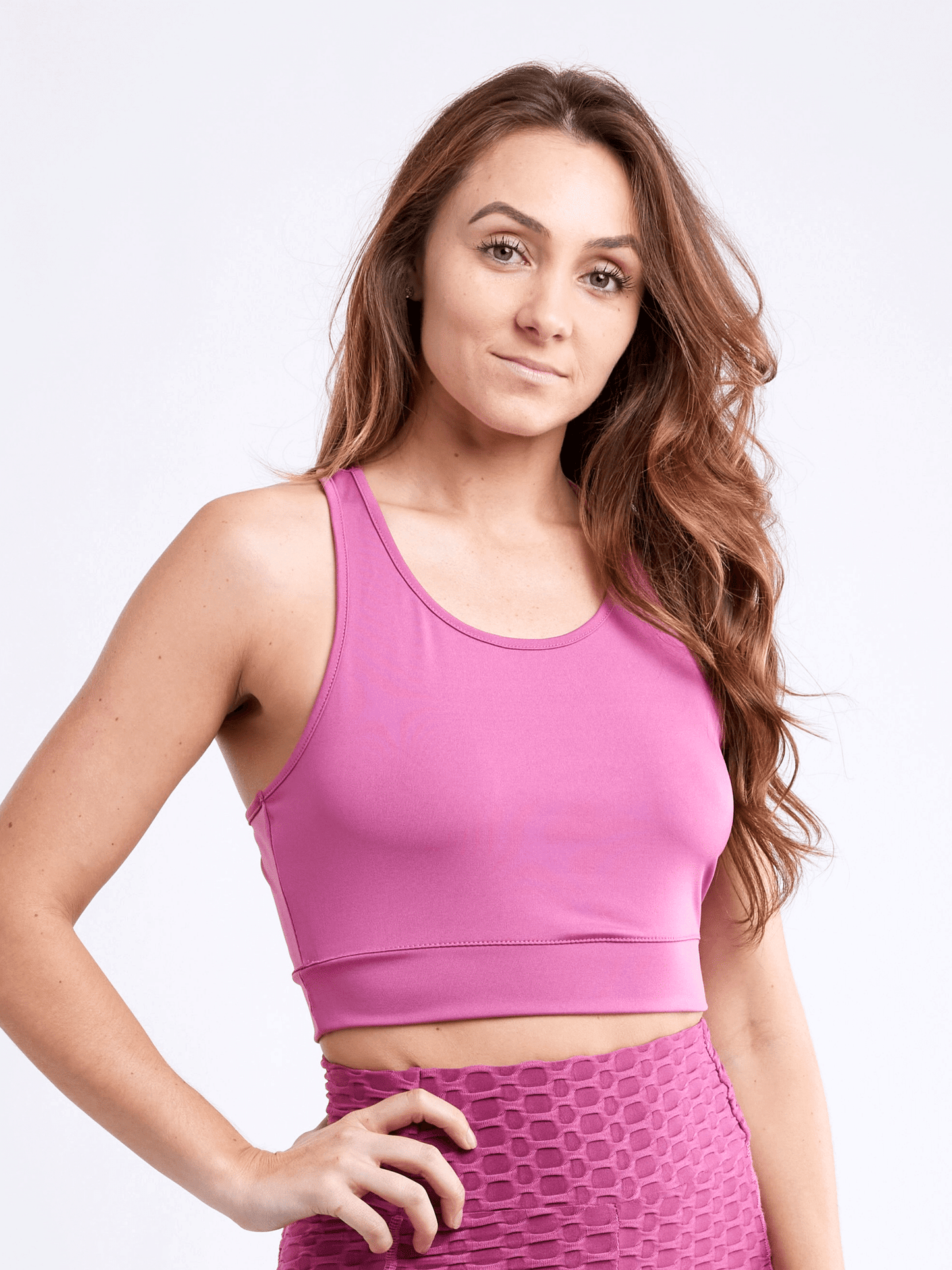 Lightweight Racerback Training Crop Tank Top for Women - Premium Tops from Doba - Just $29.75! Shop now at Handbags Specialist Headquarter