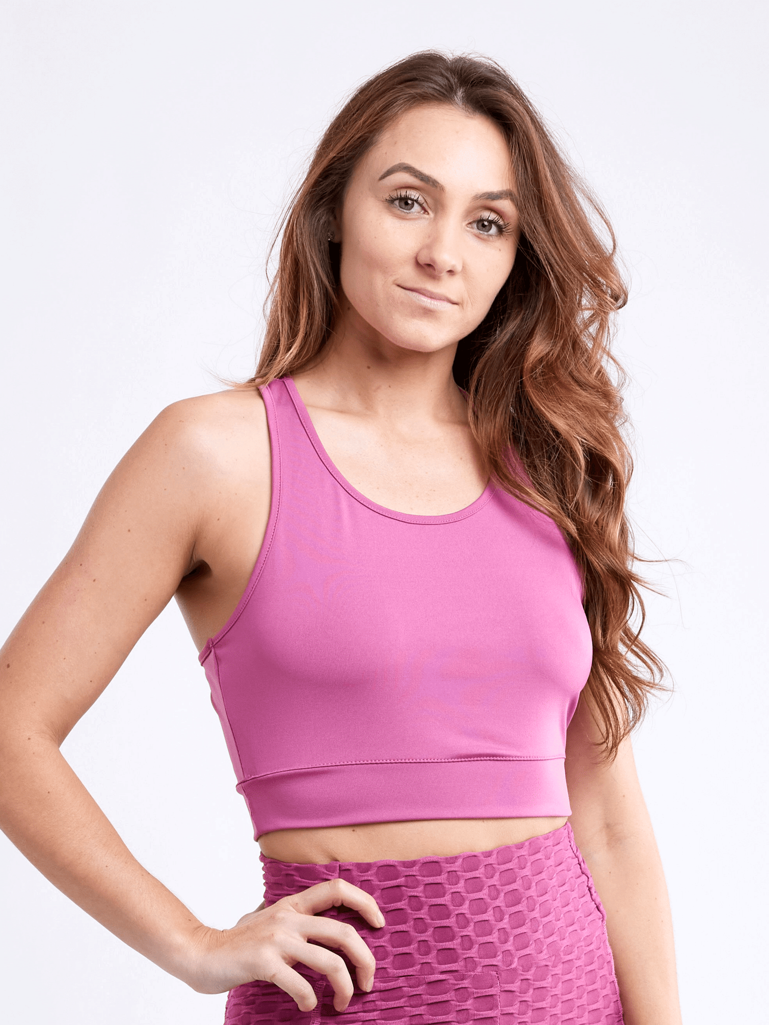 Lightweight Racerback Training Crop Tank Top for Women - Premium Tops from Doba - Just $29.75! Shop now at Handbags Specialist Headquarter