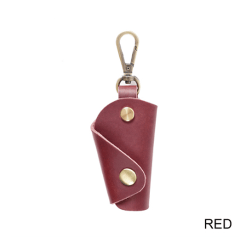 Top Layer Cowhide Small Household Men's Keychain - Premium Key chain from Doba - Just $24! Shop now at Handbags Specialist Headquarter