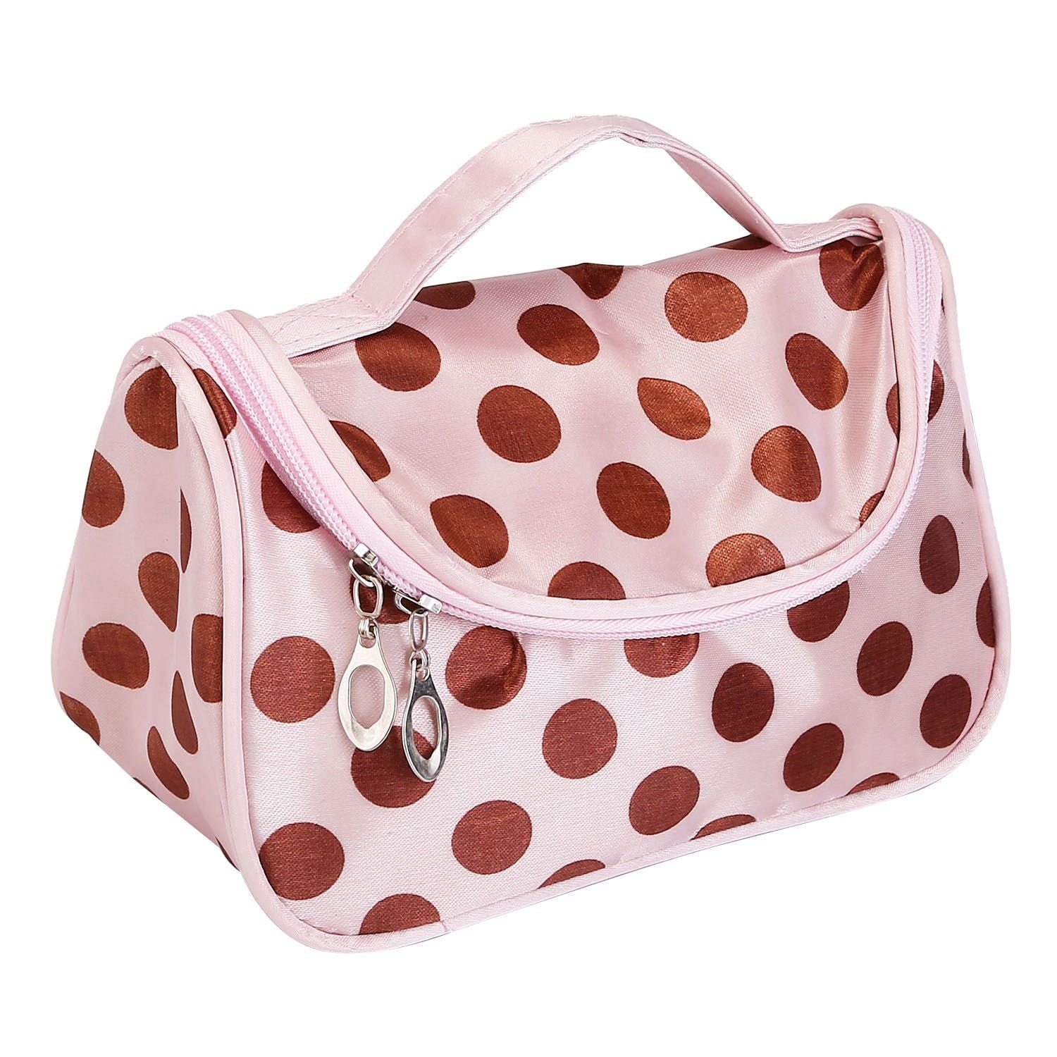 Travel Makeup Bag Portable Cosmetic Organizer with Cosmetic Mirror Waterproof Toiletry Wash Bag for Women Travel Dating - Premium Handbags from Doba - Just $39.42! Shop now at Handbags Specialist Headquarter