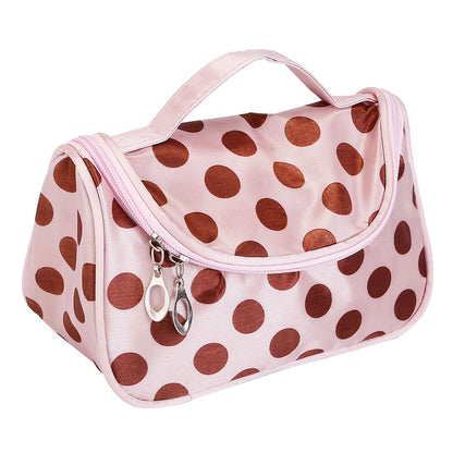 Travel Makeup Bag Portable Cosmetic Organizer with Cosmetic Mirror Waterproof Toiletry Wash Bag for Women Travel Dating - Premium Handbags from Doba - Just $39.42! Shop now at Handbags Specialist Headquarter