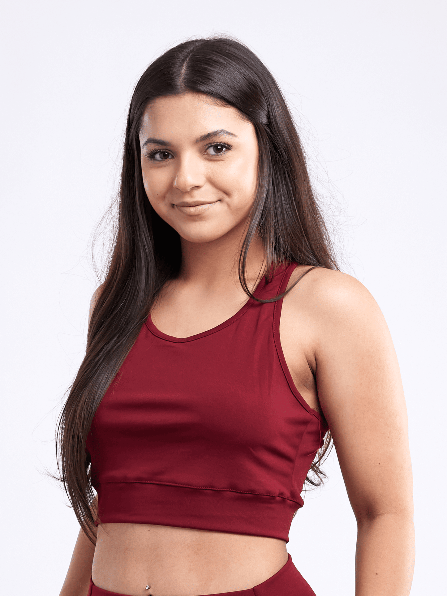 Lightweight Racerback Training Crop Tank Top for Women - Premium Tops from Doba - Just $29.75! Shop now at Handbags Specialist Headquarter