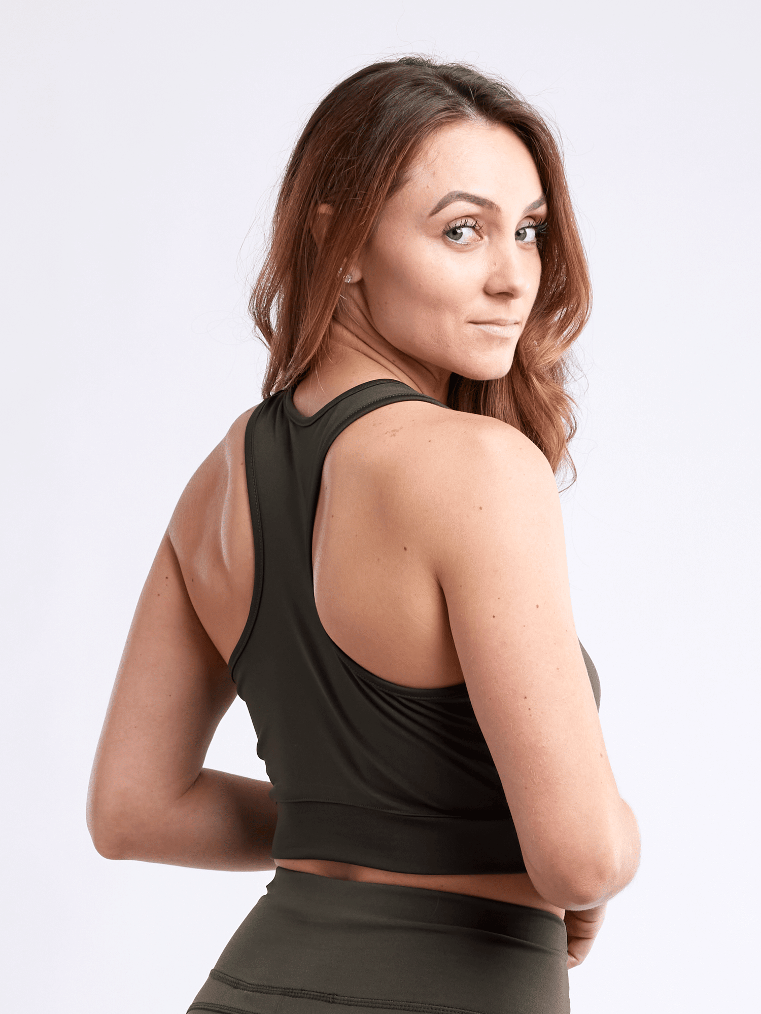 Lightweight Racerback Training Crop Tank Top for Women - Premium Tops from Doba - Just $29.75! Shop now at Handbags Specialist Headquarter