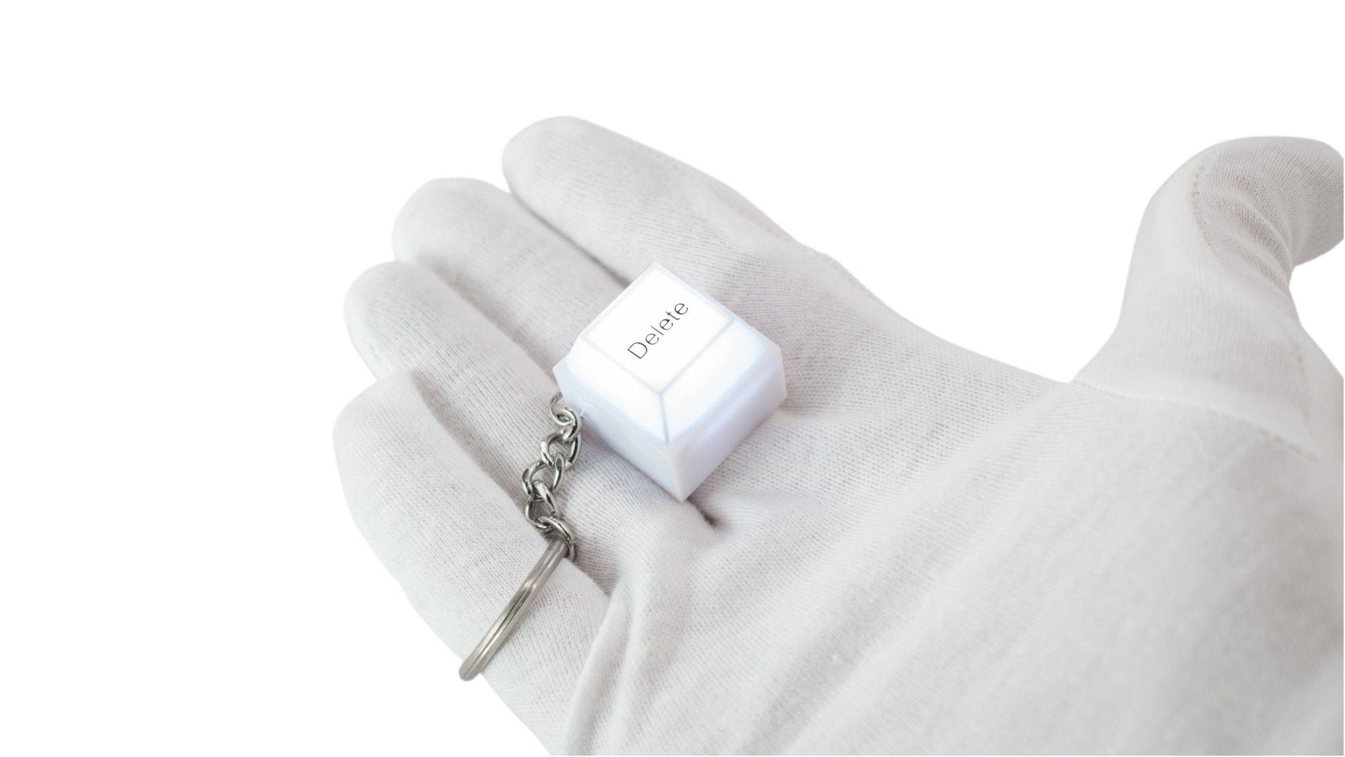 Delete Keyboard Keychain for Stylish Simplicity & Quality Within Reach - Premium Key chain from Doba - Just $23.40! Shop now at Handbags Specialist Headquarter