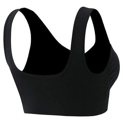 3 Pack Sport Bras For Women Seamless Wire free Bra Light Support Tank Tops For Fitness Workout Sports Yoga Sleep Wearing - Premium Tops from Doba - Just $32.50! Shop now at Handbags Specialist Headquarter