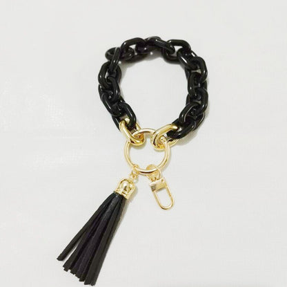 New Style Acrylic Bracelet Ladies Keychain Color - Premium Key chain from Doba - Just $19.45! Shop now at Handbags Specialist Headquarter