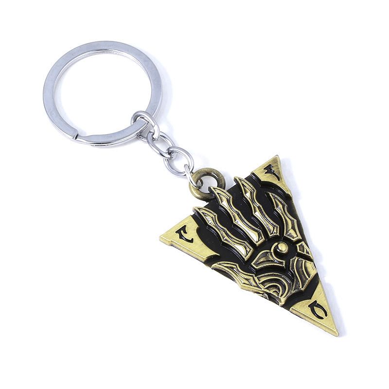 Openwork Gemstone Necklace Keychain Pendant Zinc Alloy - Premium Key chain from Doba - Just $15.05! Shop now at Handbags Specialist Headquarter
