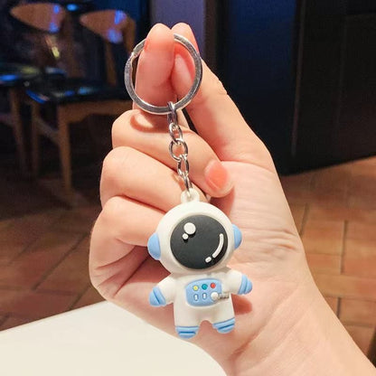 Cartoon Astronaut Keychain PVC Pendant - Premium Key chain from Doba - Just $14.60! Shop now at Handbags Specialist Headquarter