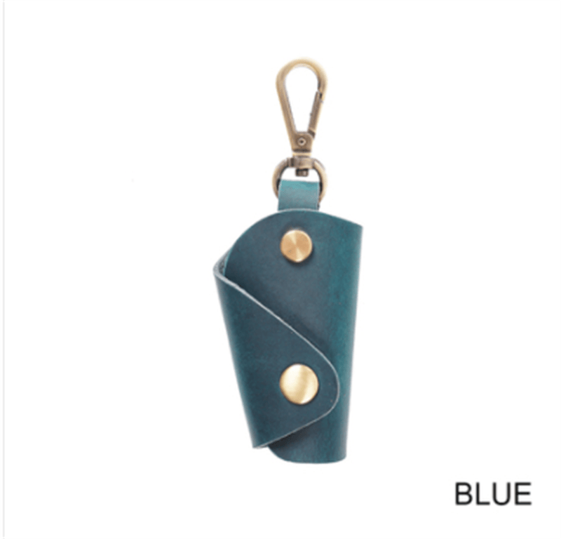 Top Layer Cowhide Small Household Men's Keychain - Premium Key chain from Doba - Just $24! Shop now at Handbags Specialist Headquarter