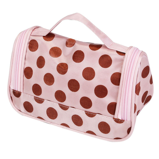 Travel Makeup Bag Portable Cosmetic Organizer with Cosmetic Mirror Waterproof Toiletry Wash Bag for Women Travel Dating - Premium Handbags from Doba - Just $39.42! Shop now at Handbags Specialist Headquarter