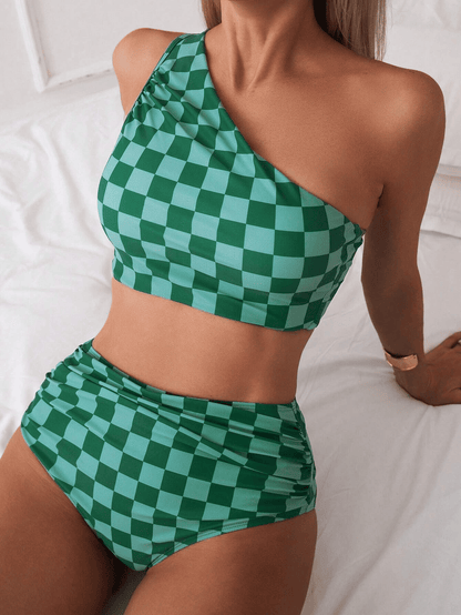 New fashionable and sexy bikini split beach swimsuit two-piece set - Premium Swimsuit Set from Doba - Just $29.28! Shop now at Handbags Specialist Headquarter