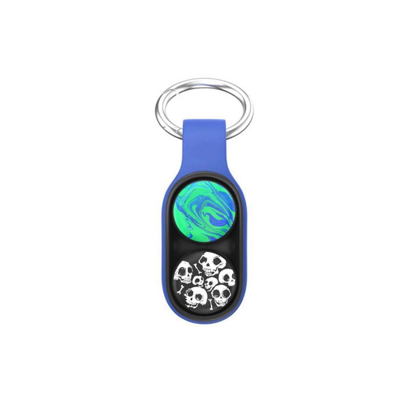 Best-seller Finger Decompression Toy Pop Puck Fidget Toys Hand Spinner Magnet Toys Colorful Decompression Toys For Adults Kids Gifts Key Chain - Premium Key chain from Doba - Just $14.27! Shop now at Handbags Specialist Headquarter