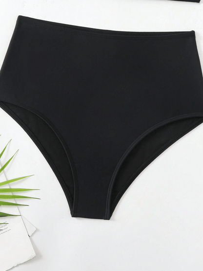 Women's minimalist asymmetrical split style quick drying bikini swimsuit - Premium Swimsuit Set from Doba - Just $28.58! Shop now at Handbags Specialist Headquarter