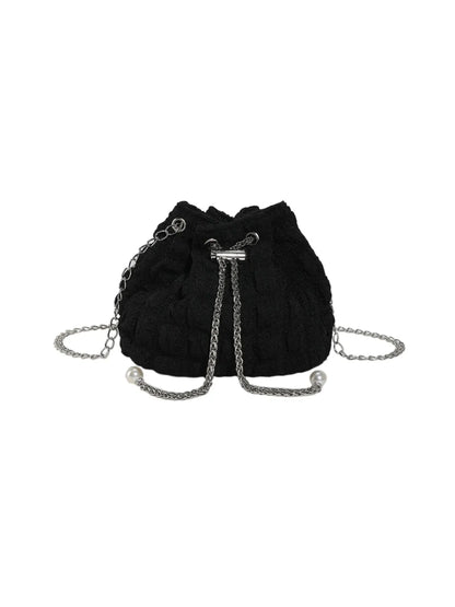 Bubble Texture Bucket Bag.