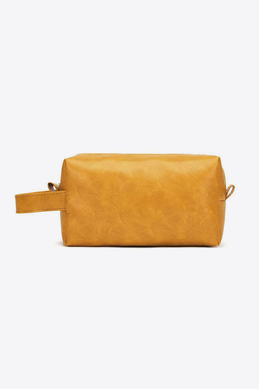 PU Leather Makeup Bag.
