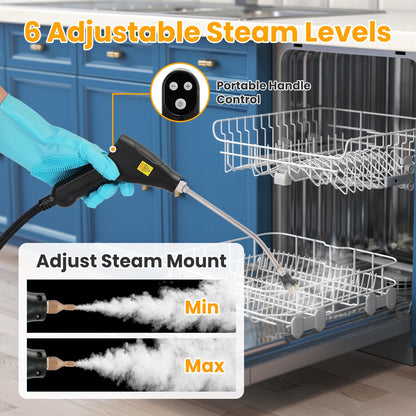 JetClean Pro: 1500W Handheld Cleaner with 8 Tools