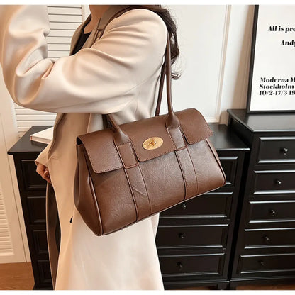 PU Leather Shoulder Bag - Premium Handbags from Trendsi - Just $46.99! Shop now at Handbags Specialist Headquarter