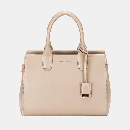 David Jones PU Leather Handbag - Premium Handbags from Trendsi - Just $47.99! Shop now at Handbags Specialist Headquarter