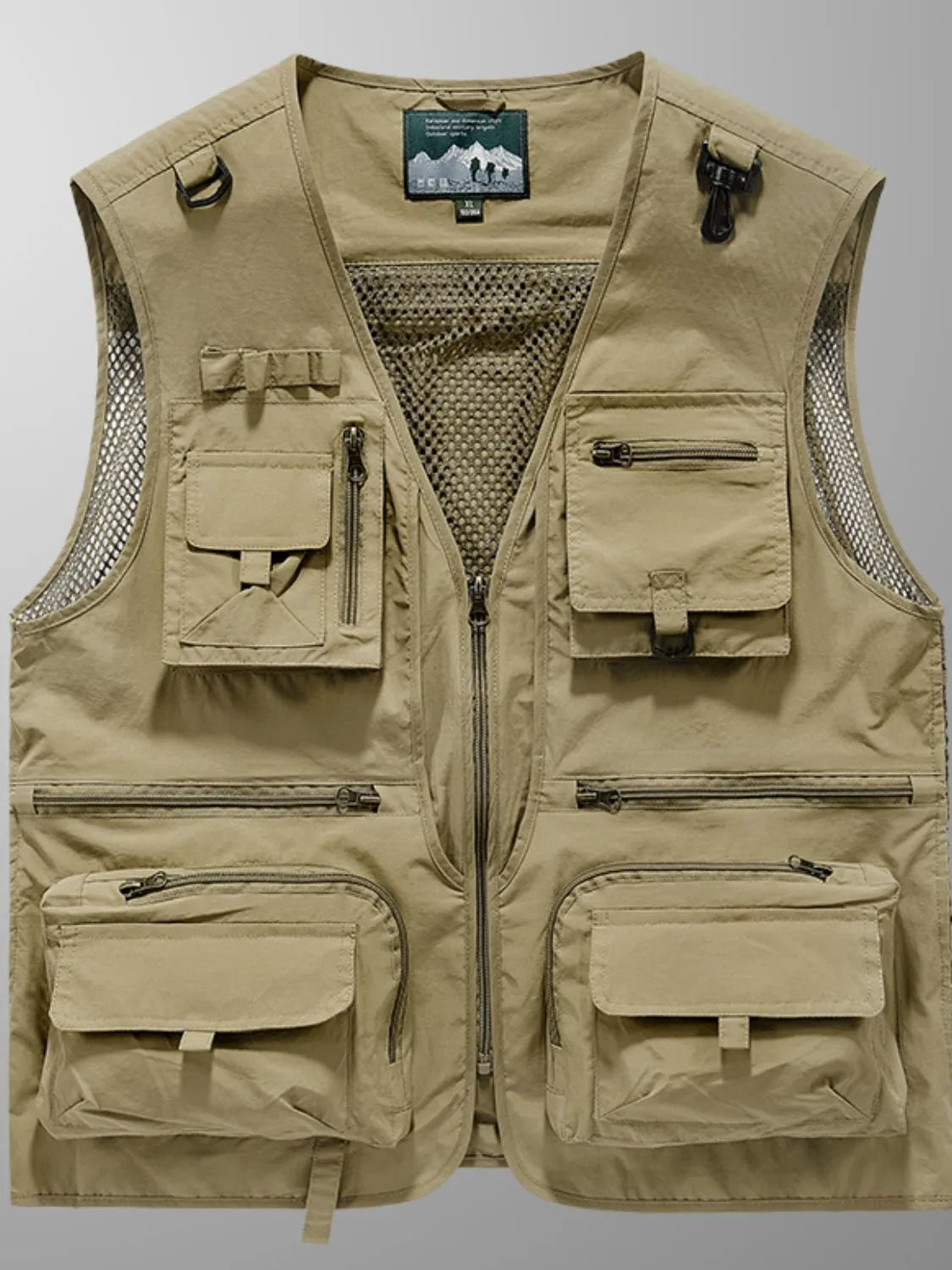 Men's Full Size Zip Up Vest Plus Size - Premium  from Trendsi - Just $28.60! Shop now at Handbags Specialist Headquarter
