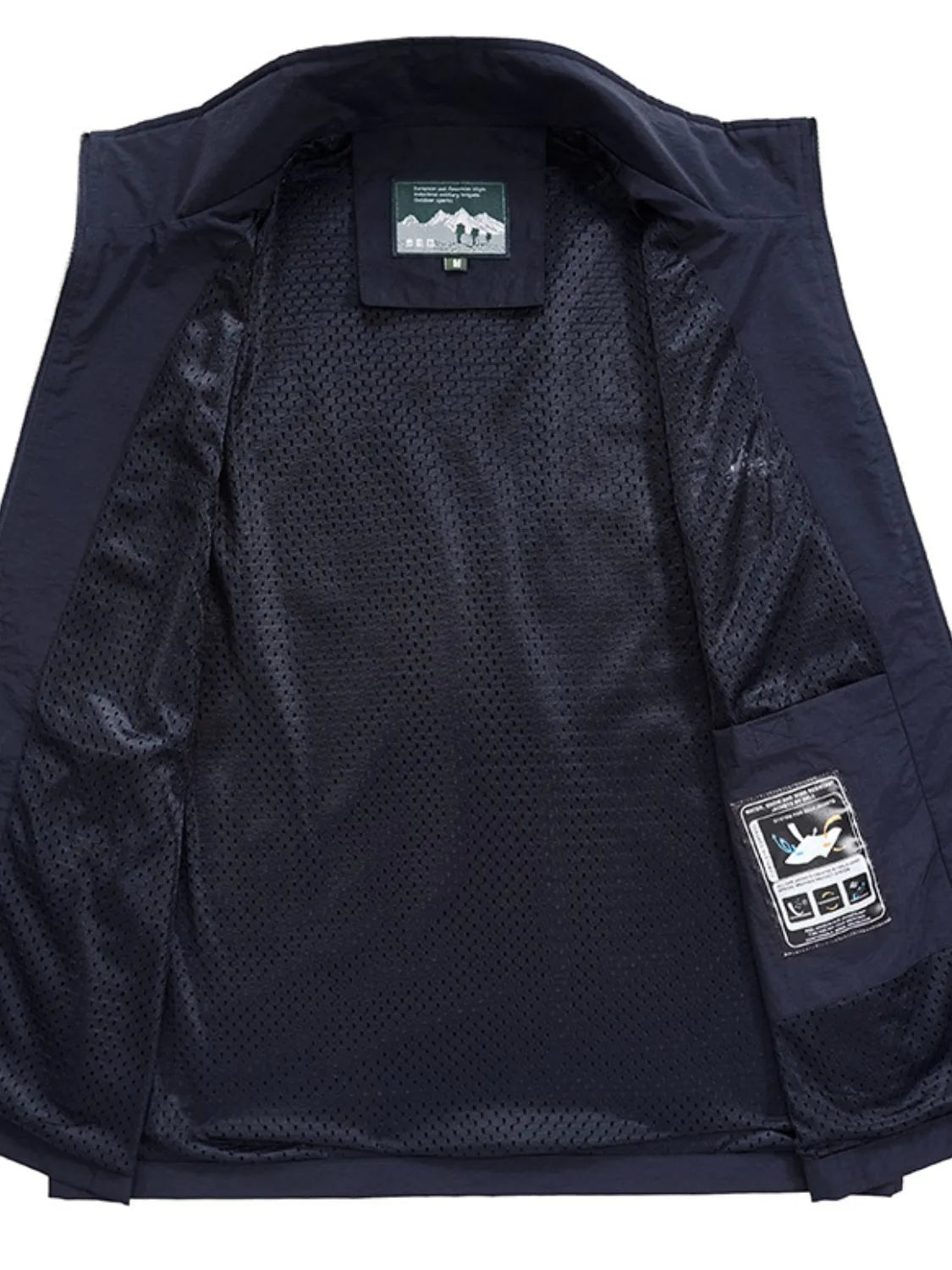 Men's Plus Size Zip Up Vest - Premium  from Trendsi - Just $41.96! Shop now at Handbags Specialist Headquarter