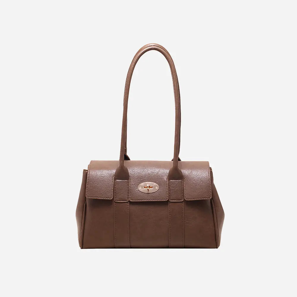 PU Leather Shoulder Bag - Premium Handbags from Trendsi - Just $46.99! Shop now at Handbags Specialist Headquarter