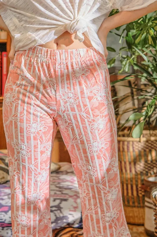 And The Why Wrinkle-Free Stretch Bell Bottom Flare Pants - Premium Bottoms from Trendsi - Just $36.56! Shop now at Handbags Specialist Headquarter