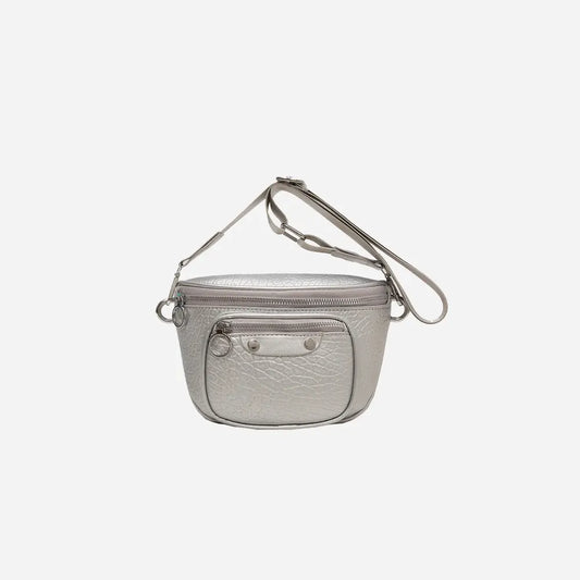 Texture PU Leather Crossbody Bag - Premium handbags from Trendsi - Just $23.99! Shop now at Handbags Specialist Headquarter