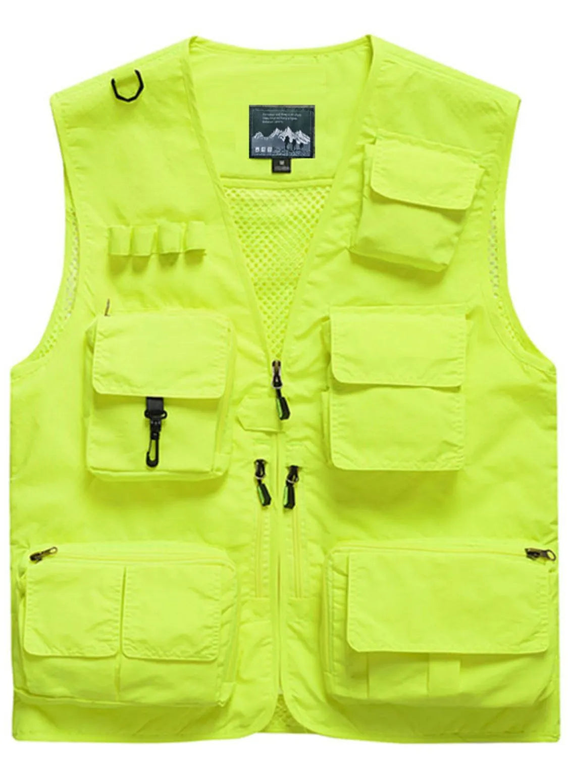 Men's Full Size Mesh Zip Up Vest Plus Size - Premium  from Trendsi - Just $44.12! Shop now at Handbags Specialist Headquarter
