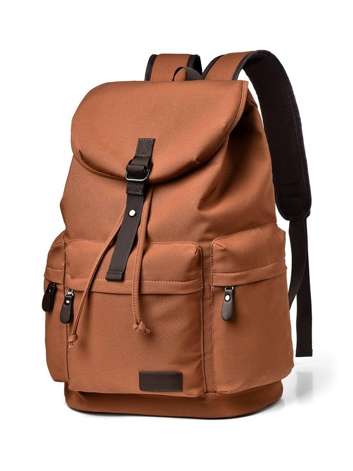 Multi Pockets Adjustable Strap Canvas Backpack Bag.